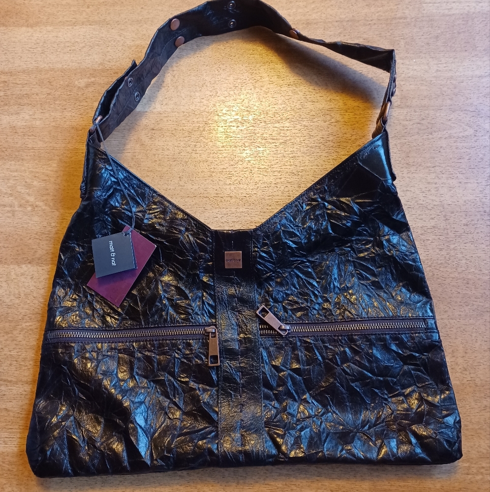 Matt & Nat handbag Japanese paper new with tags vegan